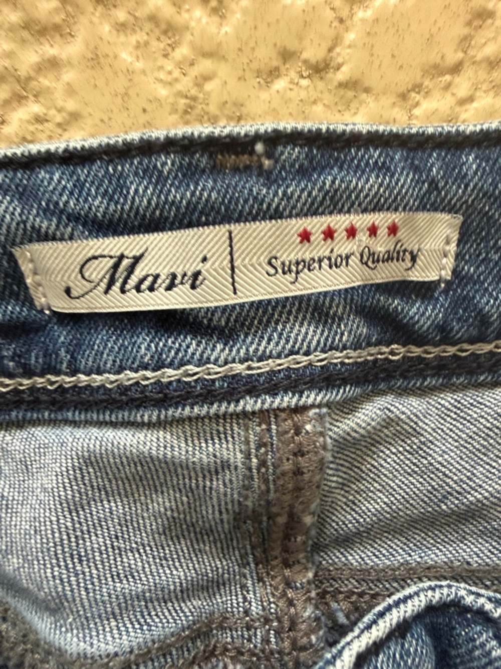 Mavi Adriana Mid-Rise Super Skinny Jeans in Faded Blue 30/32 - Picture 2 of 15
